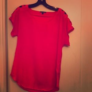 Neon pink express top